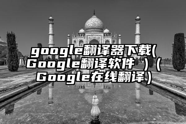 google翻译器下载(Google翻译软件 )（Google在线翻译）