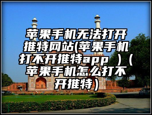 苹果手机无法打开推特网站(苹果手机打不开推特app )（苹果手机怎么打不开推特）