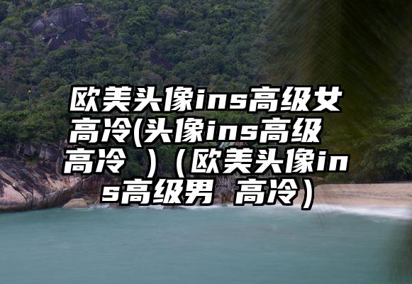 欧美头像ins高级女高冷(头像ins高级 高冷 )（欧美头像ins高级男 高冷）