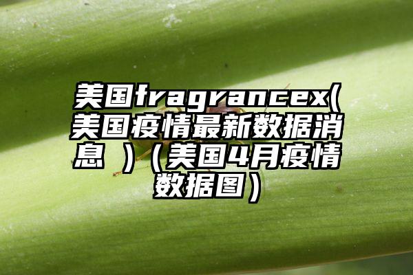 美国fragrancex(美国疫情最新数据消息 )（美国4月疫情数据图）