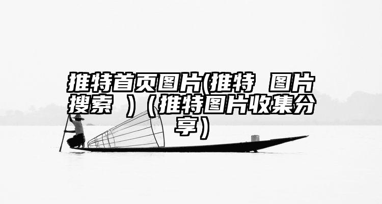 推特首页图片(推特 图片搜索 )(推特图片收集分享)