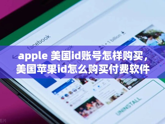 apple 美国id账号怎样购买，美国苹果id怎么购买付费软件