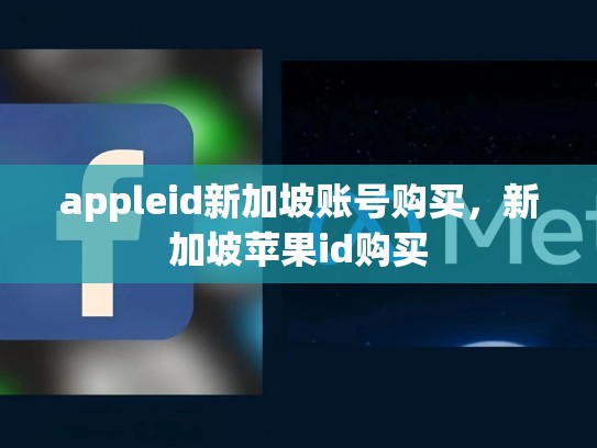 appleid新加坡账号购买，新加坡苹果id购买