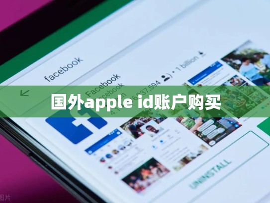 国外apple id账户购买