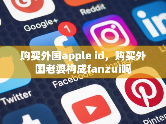 购买外国apple id，购买外国老婆构成fanzui吗