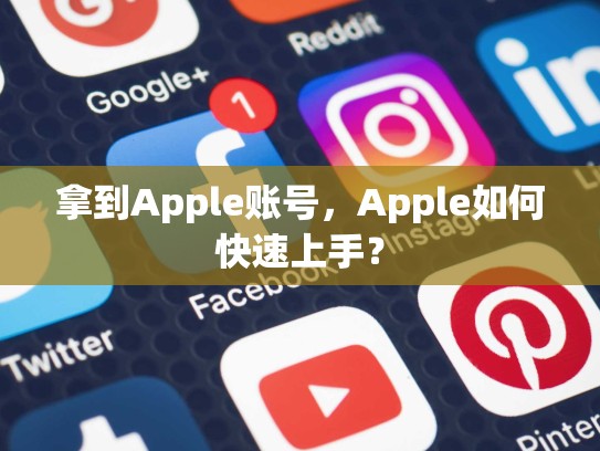 拿到Apple账号，Apple如何快速上手？