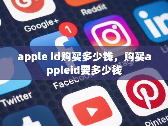 apple id购买多少钱，购买appleid要多少钱